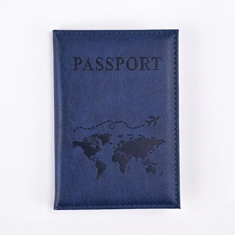 Vintage Marble Passport Holder