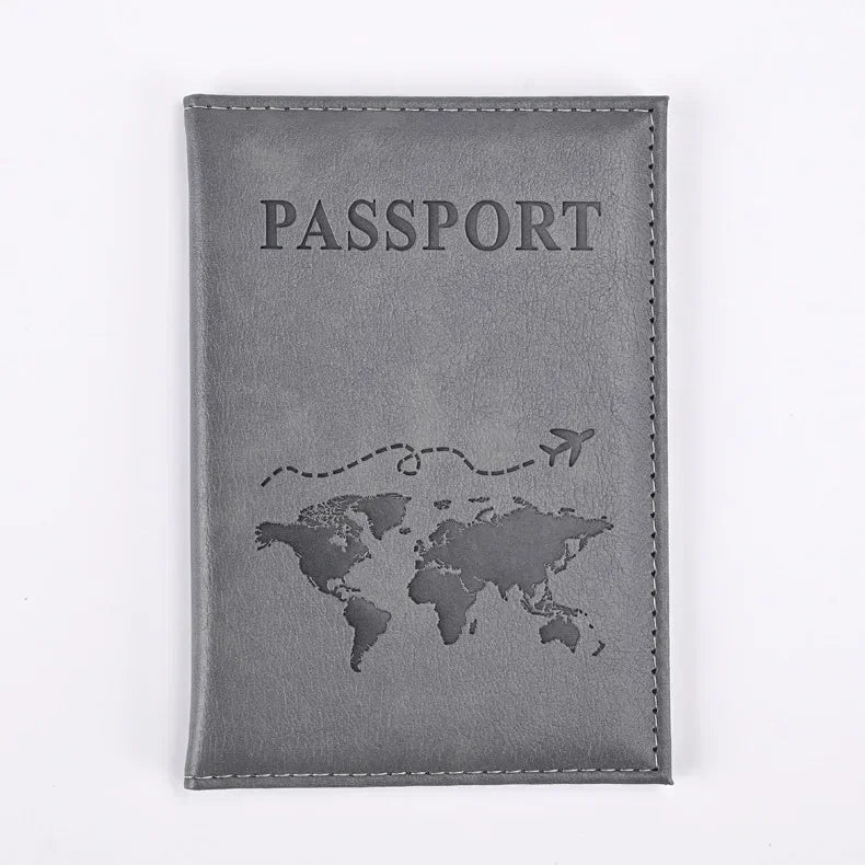 Vintage Marble Passport Holder