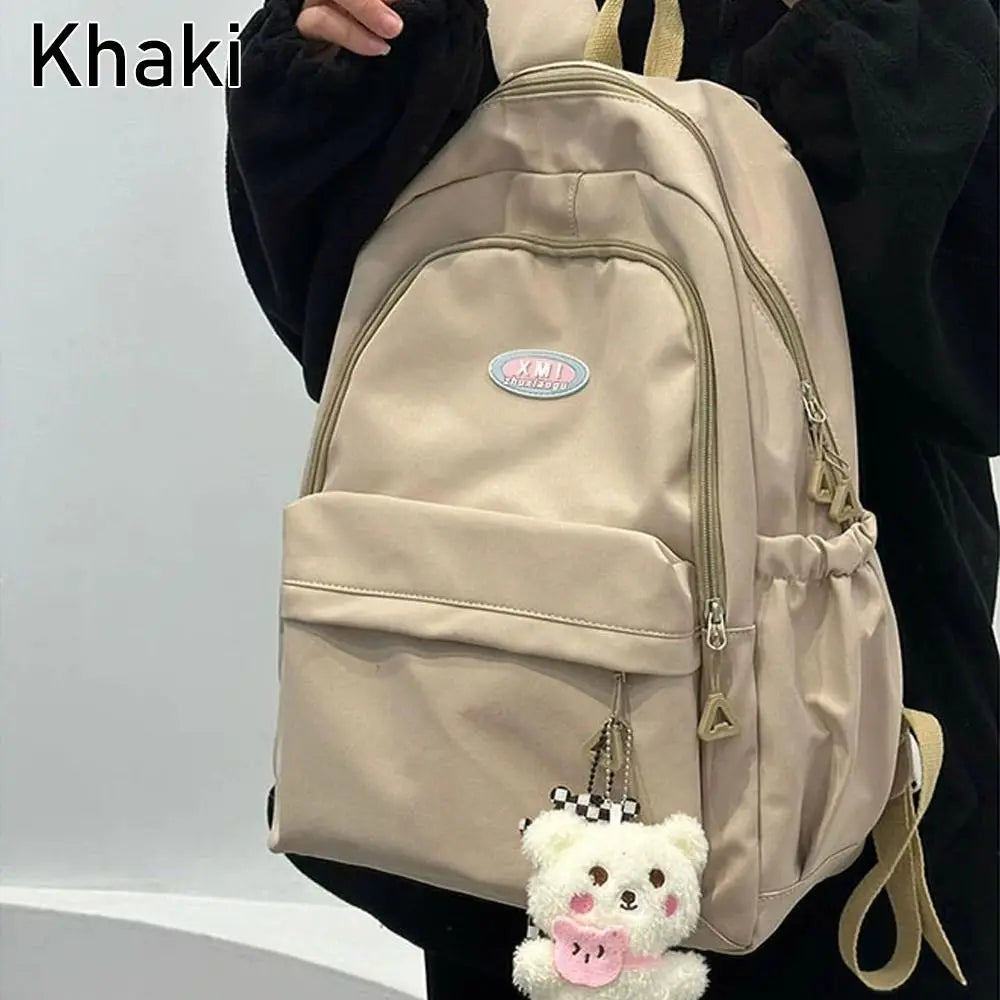 Nylon Backpack – Large Capacity Travel & School Bag