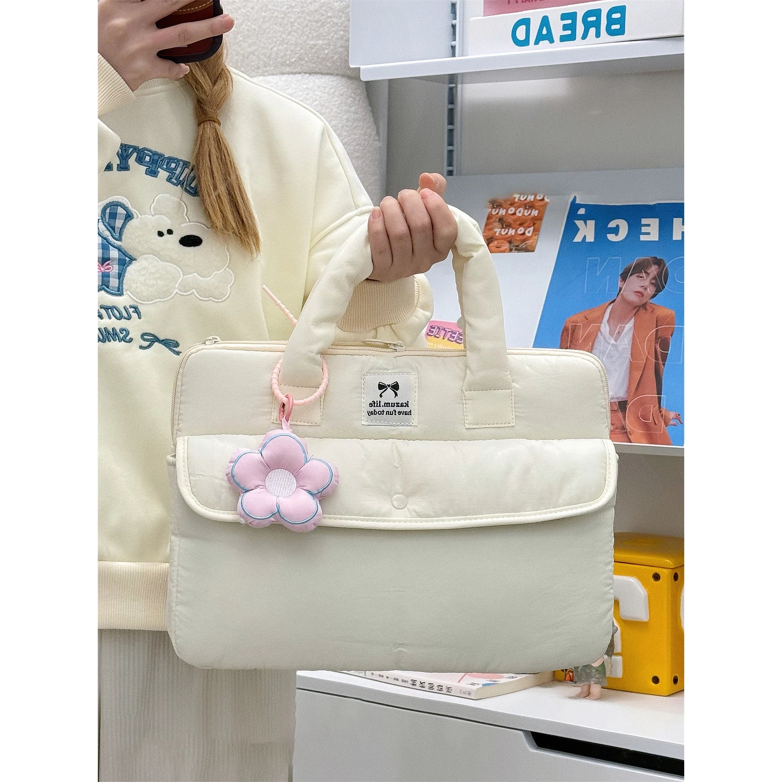 Stylish Laptop Pouch for Girls – 13 to 15.6 Inch