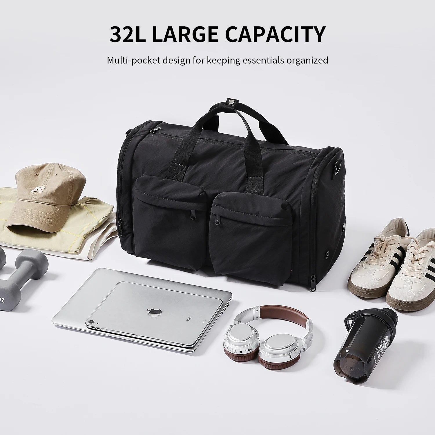Portable Weekend Travel Duffel Bag
