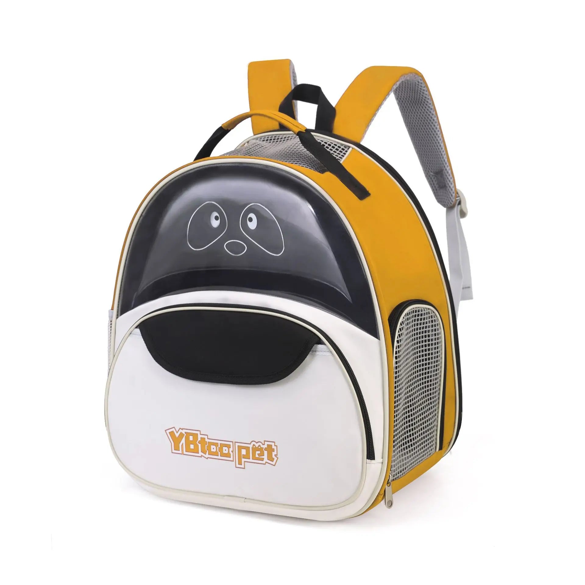 Double-Shoulder Cat Backpack – Transparent Large-Capacity Travel Bag for Cats & Dogs