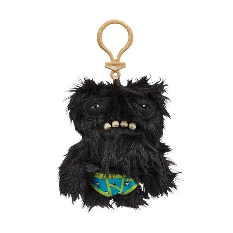 Fuggler Monster Plush Keychain – Cute Ugly Stuffed Pendant