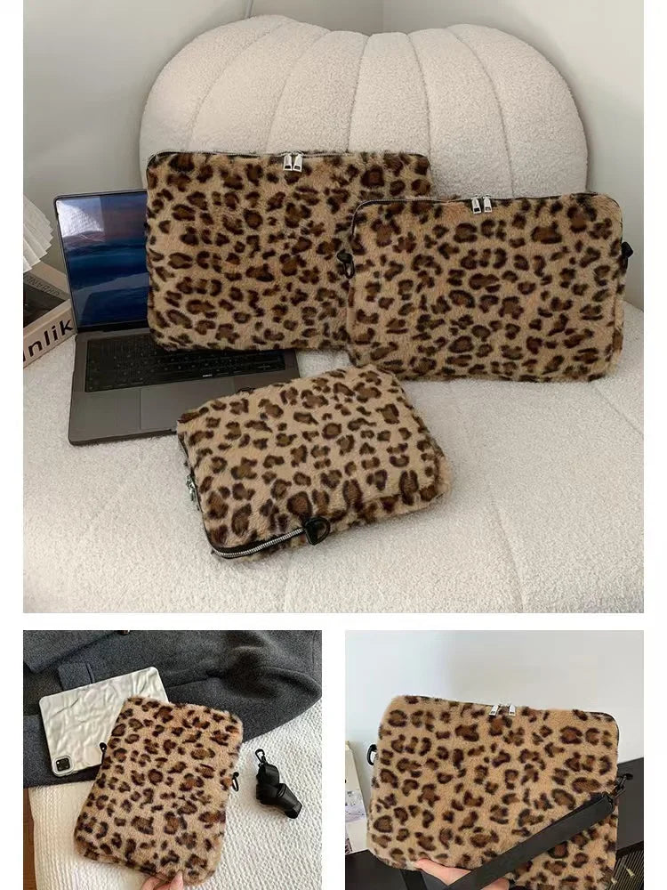 Fashion Animal Print Laptop Bag for Women 11–15.6 Inch