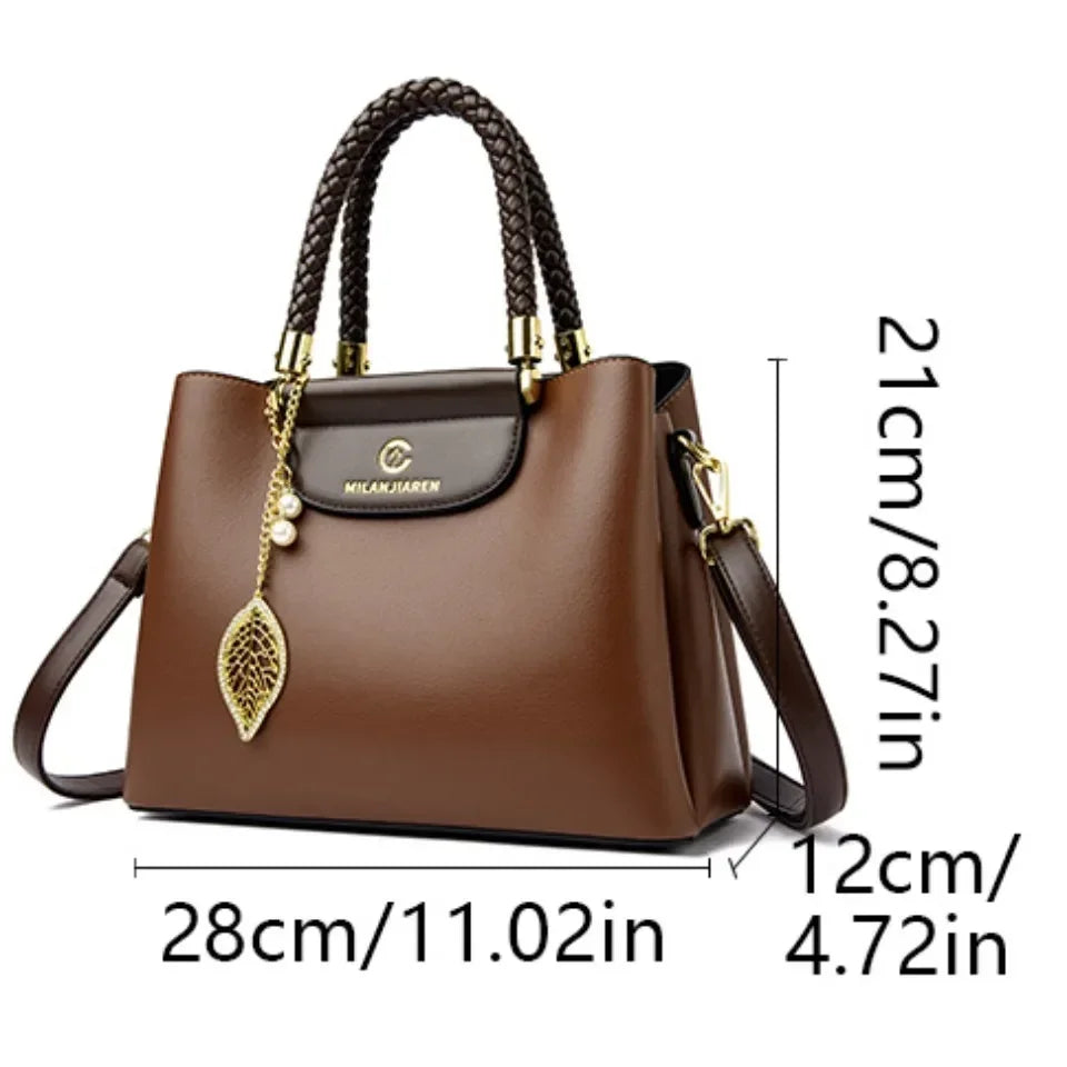 Vintage Soft PU Leather HandBag