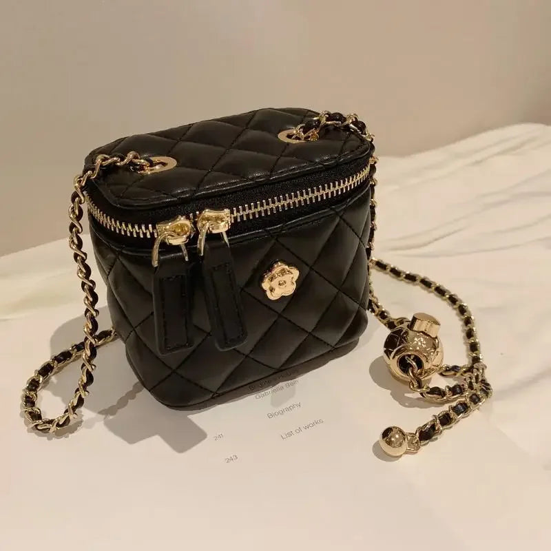 Trendy Mini Crossbody Bag - Chain HandBag