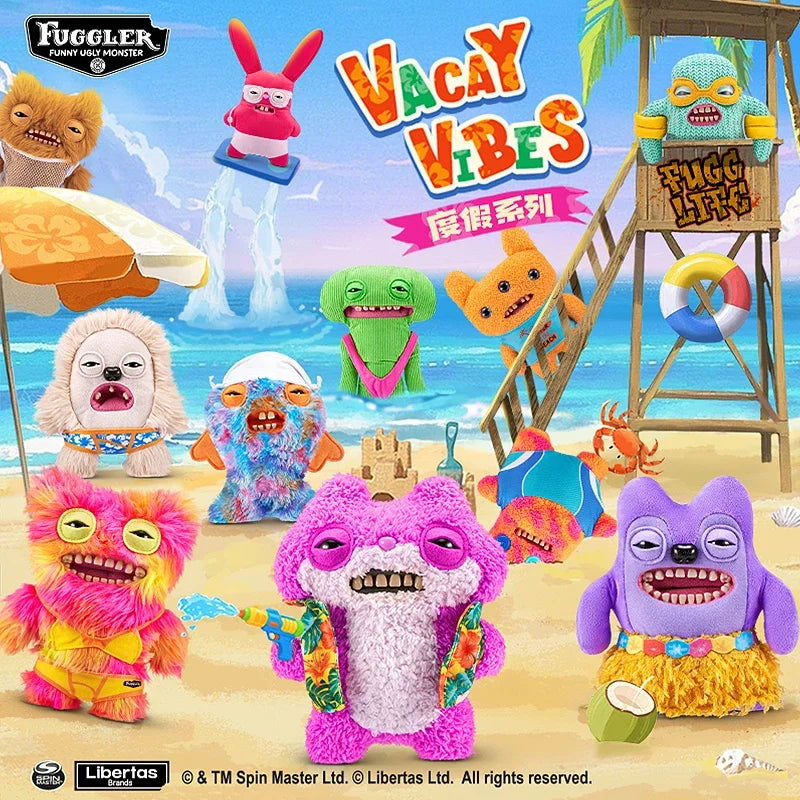 Fuggler Funny Ugly Monster Plush Toy – Vacation Series Collectible