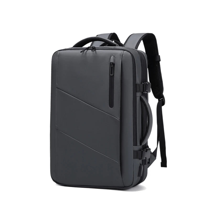 17-Inch Men’s Laptop Backpack – Waterproof, 39L Travel and Outdoor Bag with USB Port