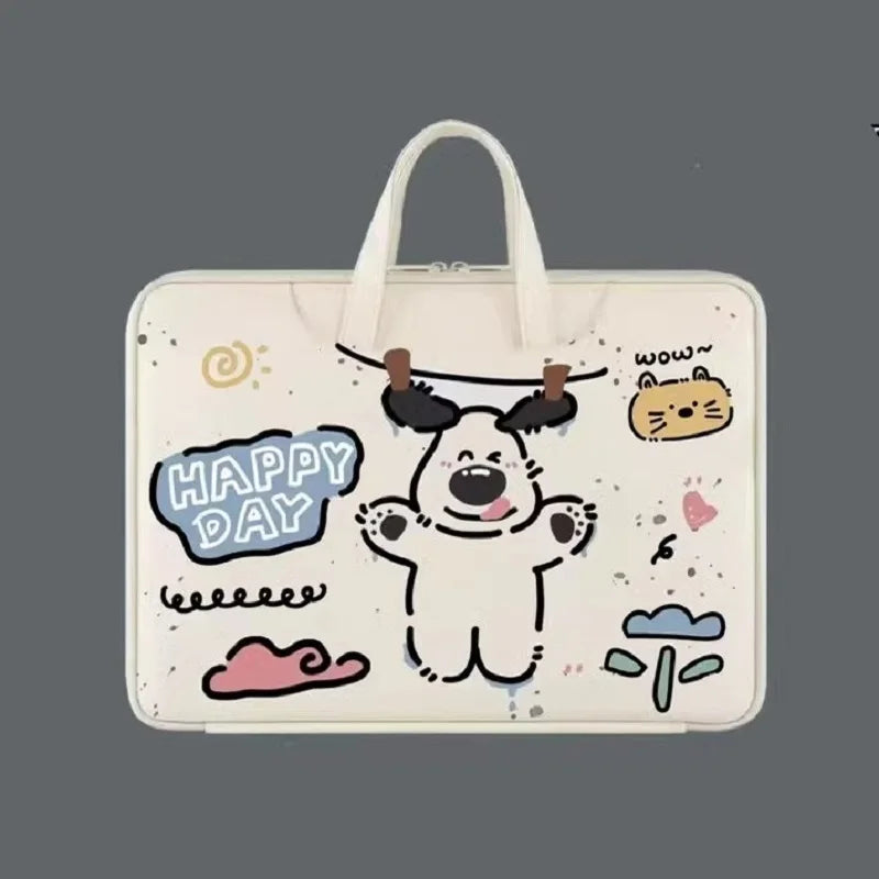Cute Waterproof Laptop Sleeve 13–16 Inch for MacBook & Notebooks