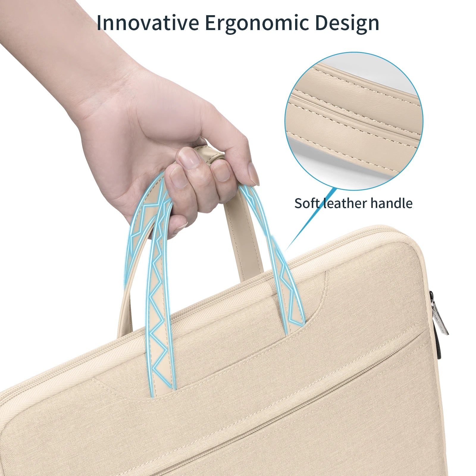 Lightweight Laptop Briefcase –Laptop Cover Case for 13.3/14/15/15.6 Inch