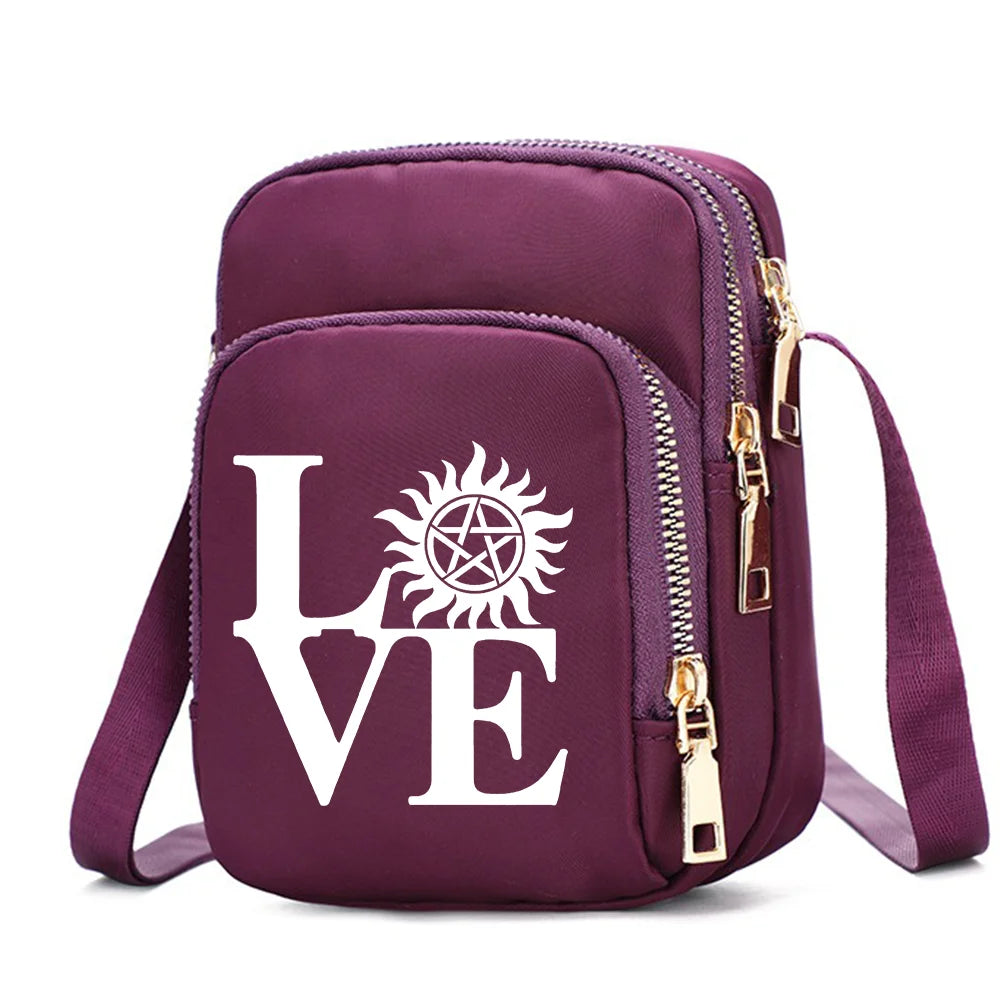 Cute Supernatural Handbag – Small Crossbody Bag