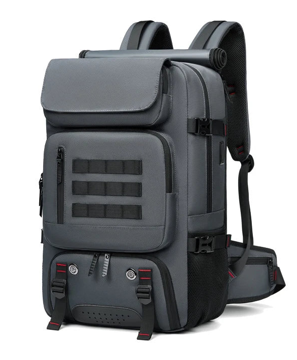 17-Inch Waterproof Travel Laptop Backpack – Business, Outdoor Bag with Shoe Compartment