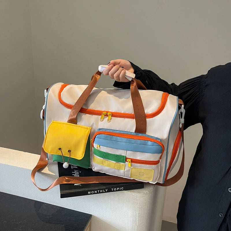 Large Capacity Travel Duffel Bag – Gym, Yoga & Weekend Getaway Sports Bag