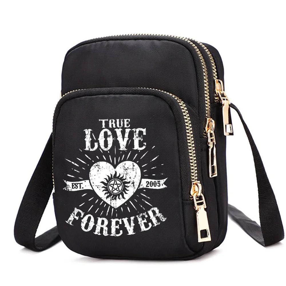 Cute Supernatural Handbag – Small Crossbody Bag