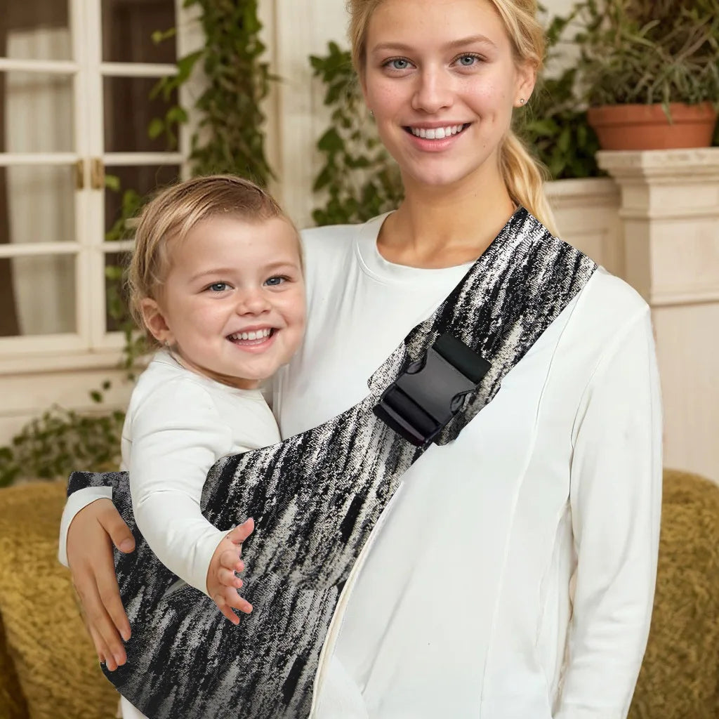 Portable Baby Carrier Wrap – Multifunctional Infant Sling with Adjustable Shoulder Strap