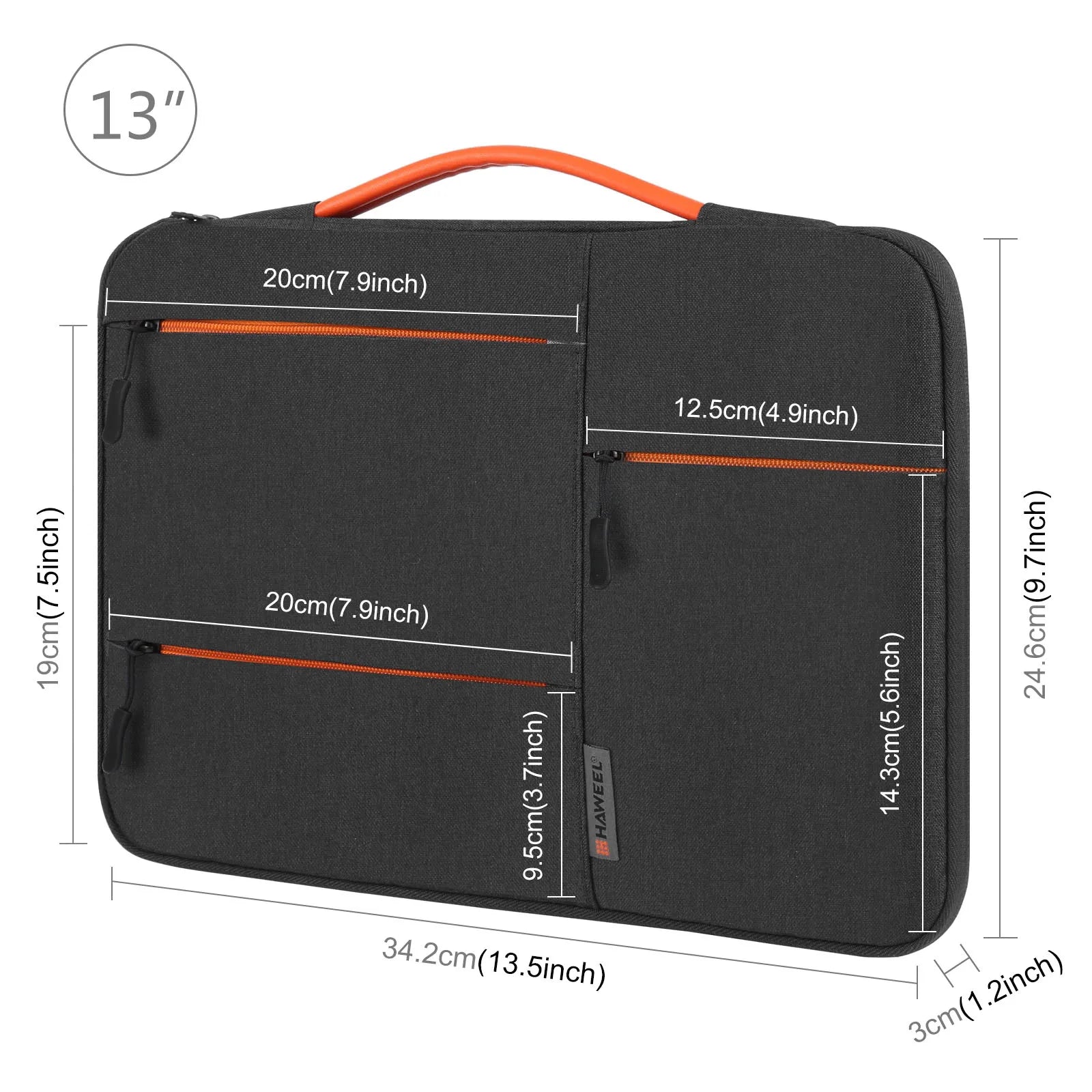 Durable Laptop Bag Sleeve – Handbag Briefcase for 13–15 Inch Laptops