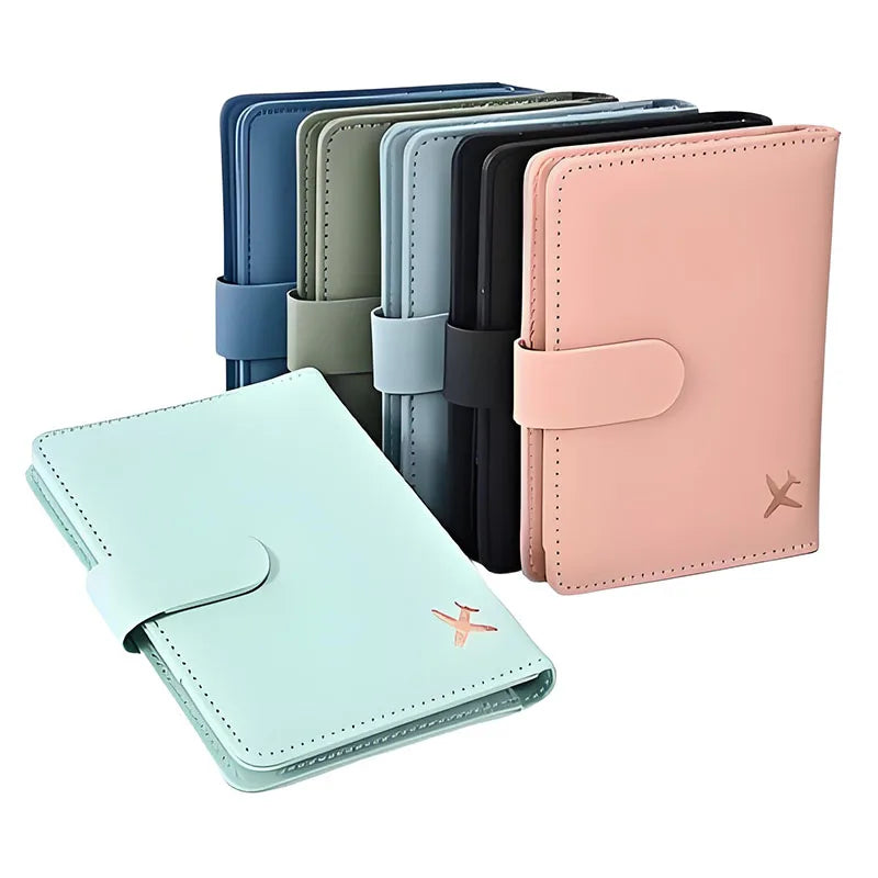 Anti-Theft Travel Wallet – RFID Card & SIM Passport Holder