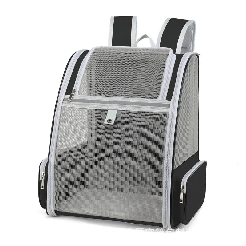 Lightweight Pet Carrier Backpack – Outdoor Travel Bag for Cats