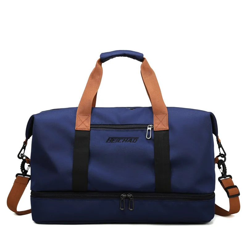 Portable Fitness Duffle Carry-On Weekender Bag