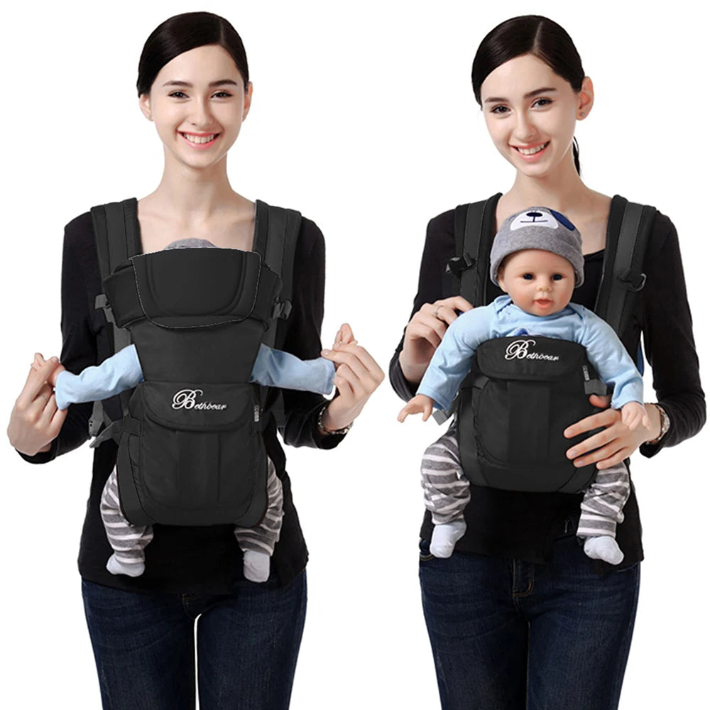 Soft Ergonomic Baby Sling-Multi-Use Baby Holder Carrier