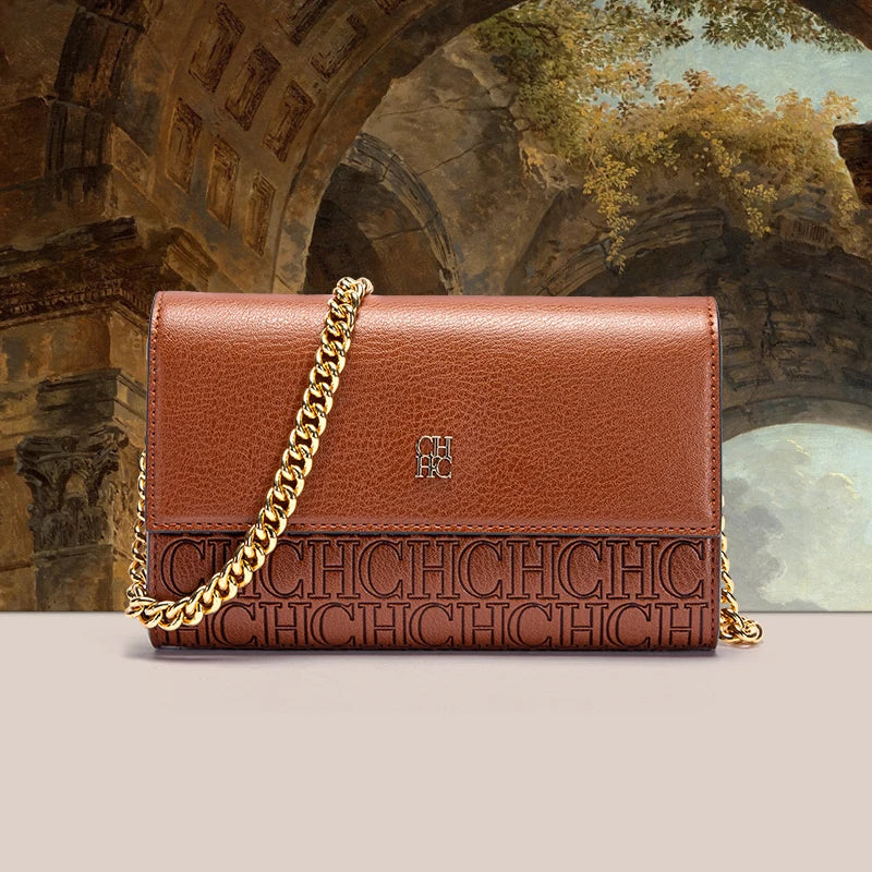 Elegant Chain Strap Shoulder Bag
