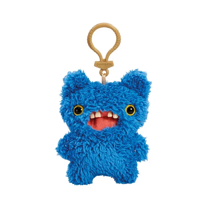 Fuggler Monster Plush Keychain – Cute Ugly Stuffed Pendant