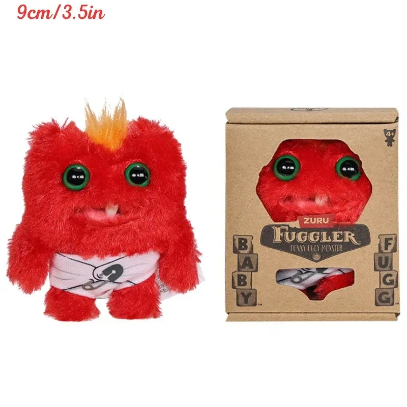 Cute Ugly Fuggler Baby Monster Plush Toy – Multicolor Peluche Doll