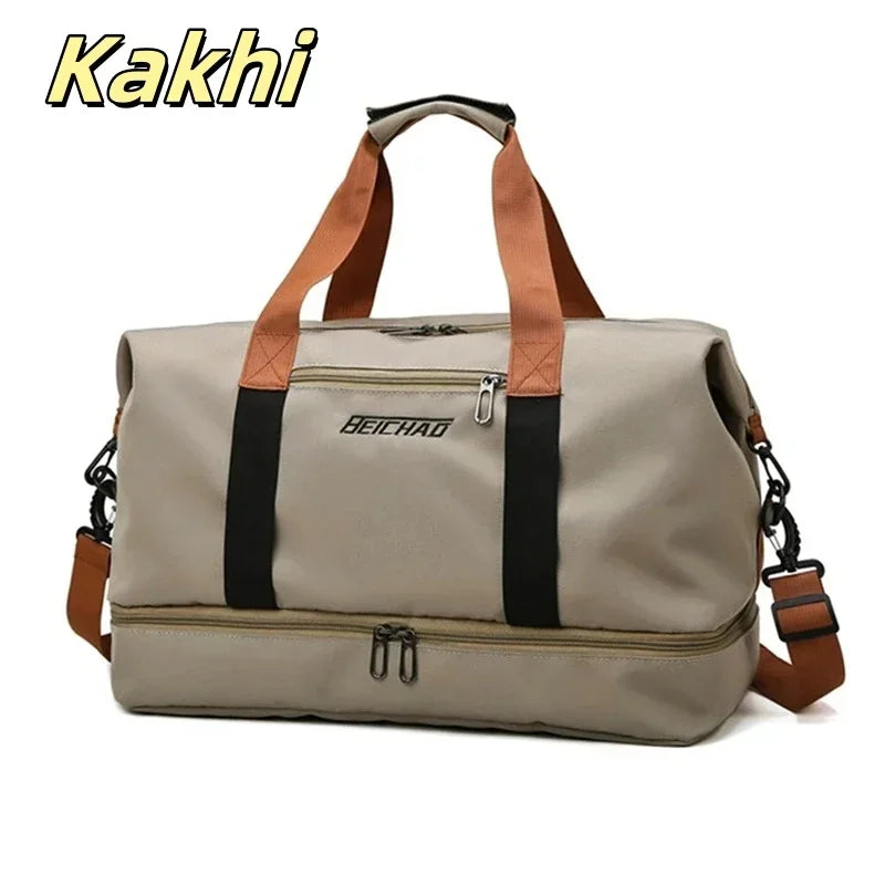 Durable Wet Dry Travel Duffle Bag – Wet Separation Duffel Bag