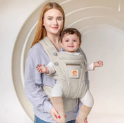 Baby Carrier with Hip Seat- Multifunctional Newborn to Toddler Carrier