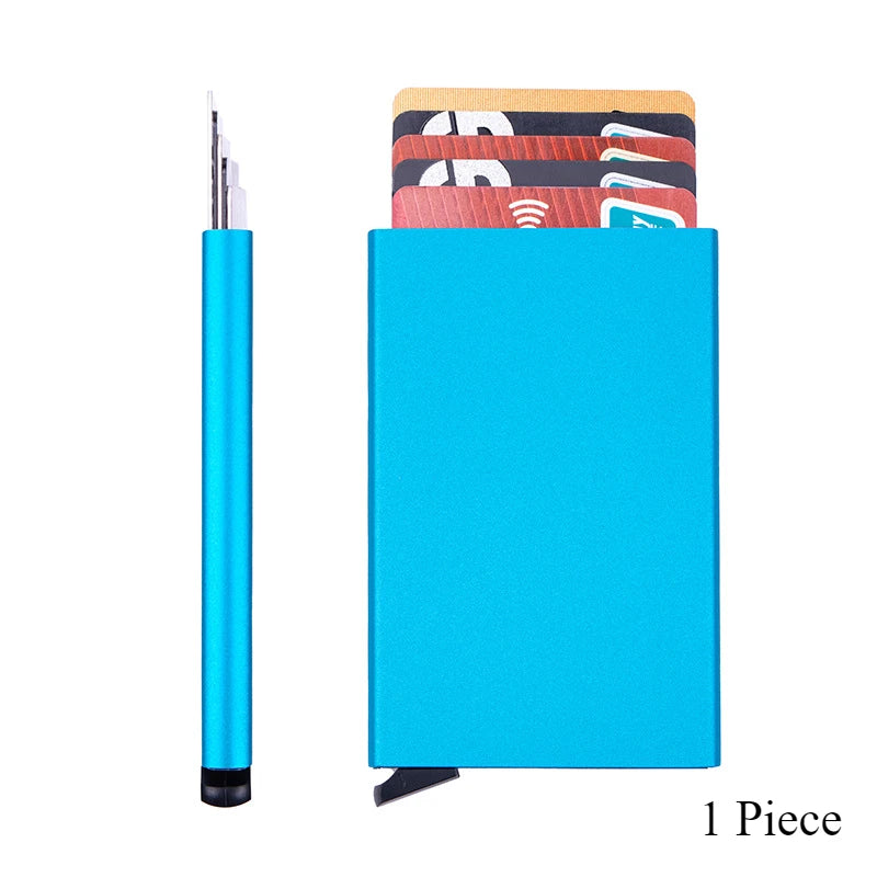 RFID Slim Metal Card Holder Wallet