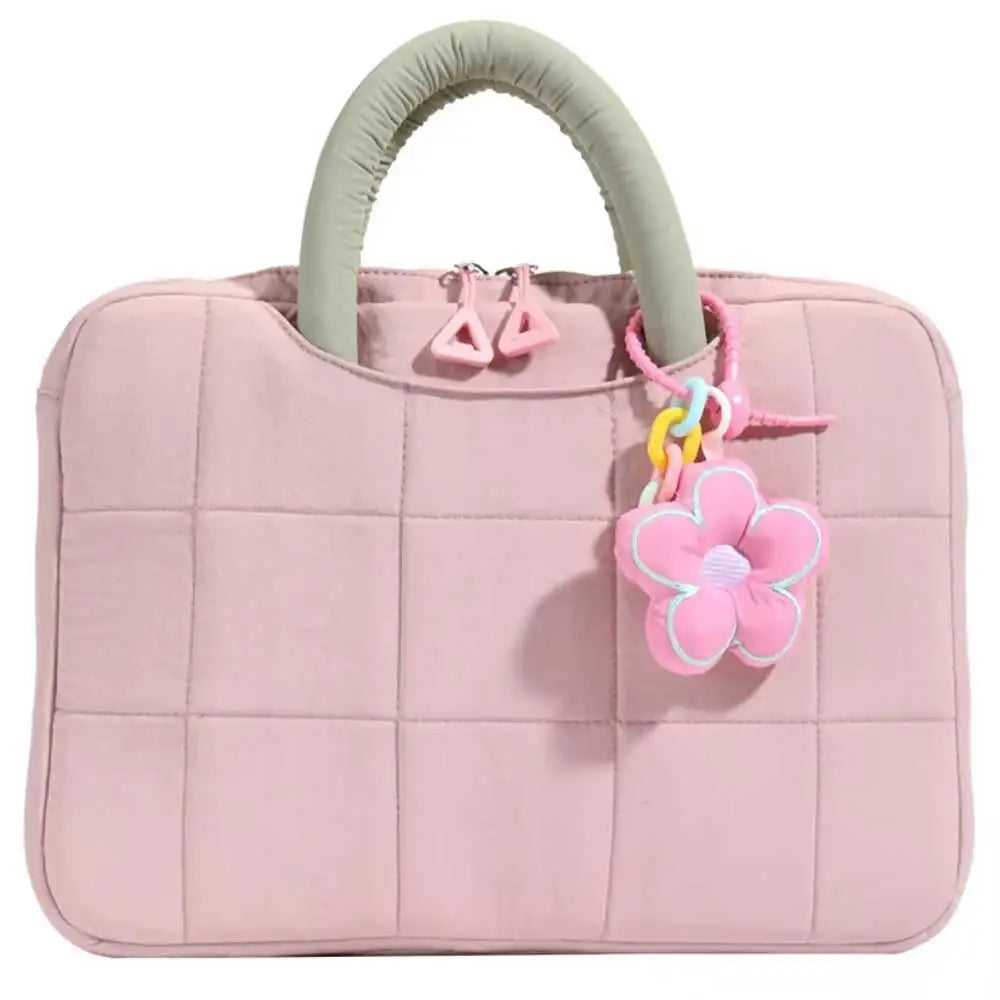 Puffy Laptop Sleeve for Women – 14/16 Inch Notebook Handbag