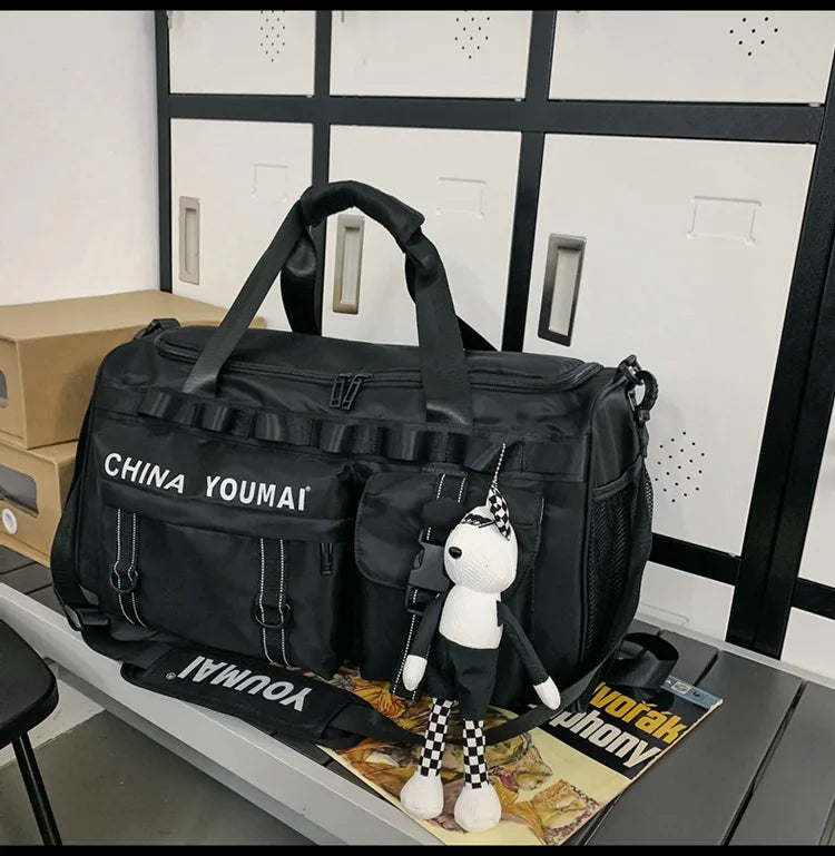 Spacious Travel Duffle Bag-Casual Waterproof Bag