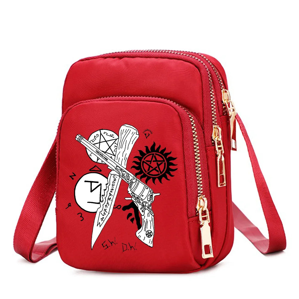 Cute Supernatural Handbag – Small Crossbody Bag