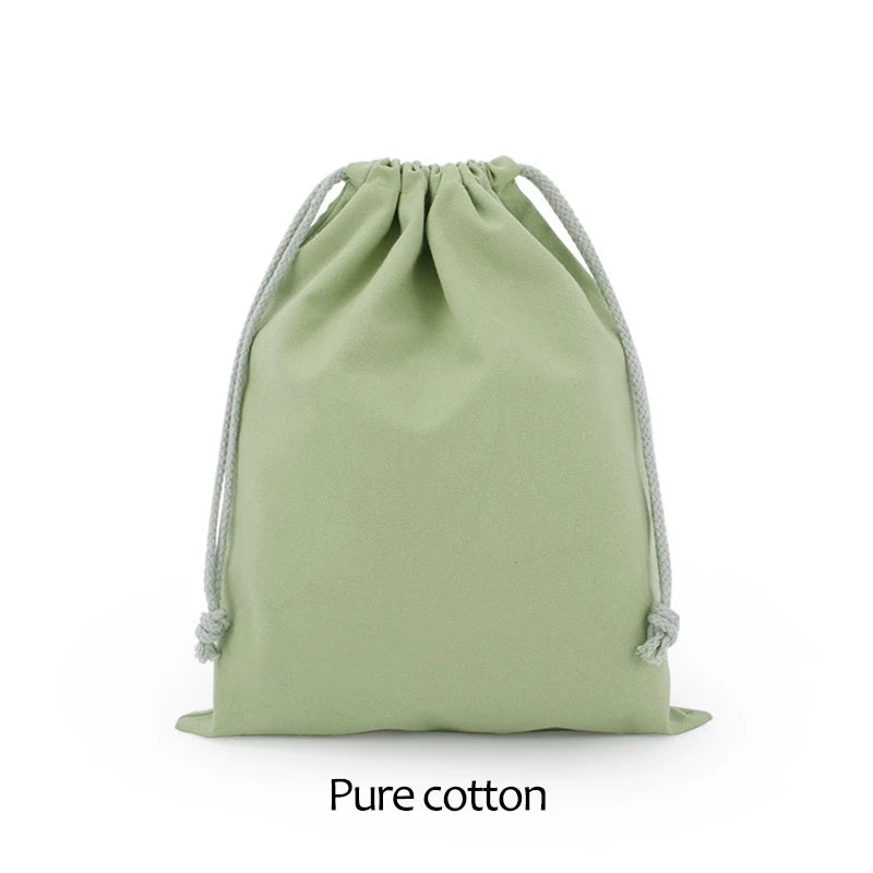 Plain Cotton Canvas Drawstring Bag