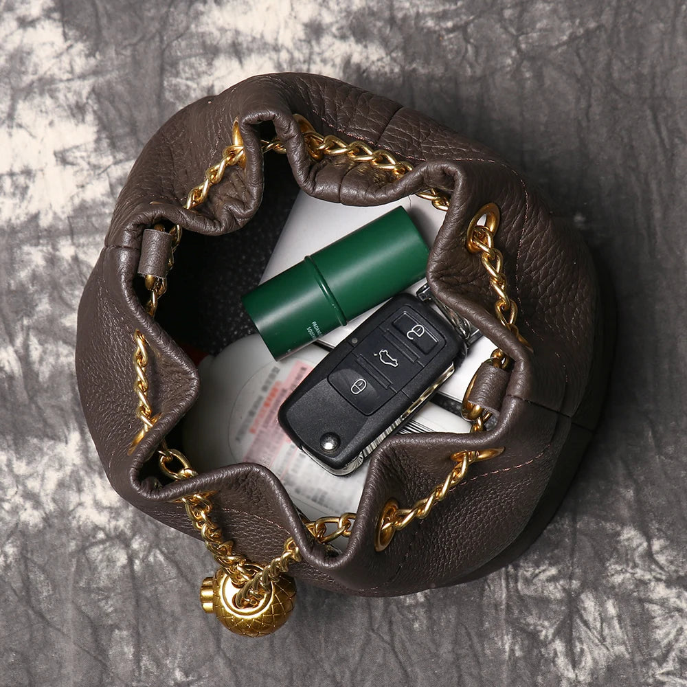 Genuine Leather Shoulder Bag