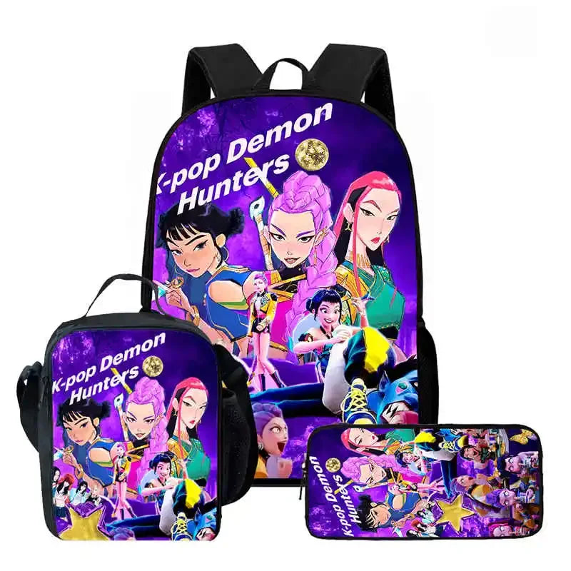 Disney KPop Demon Hunters Backpack Set