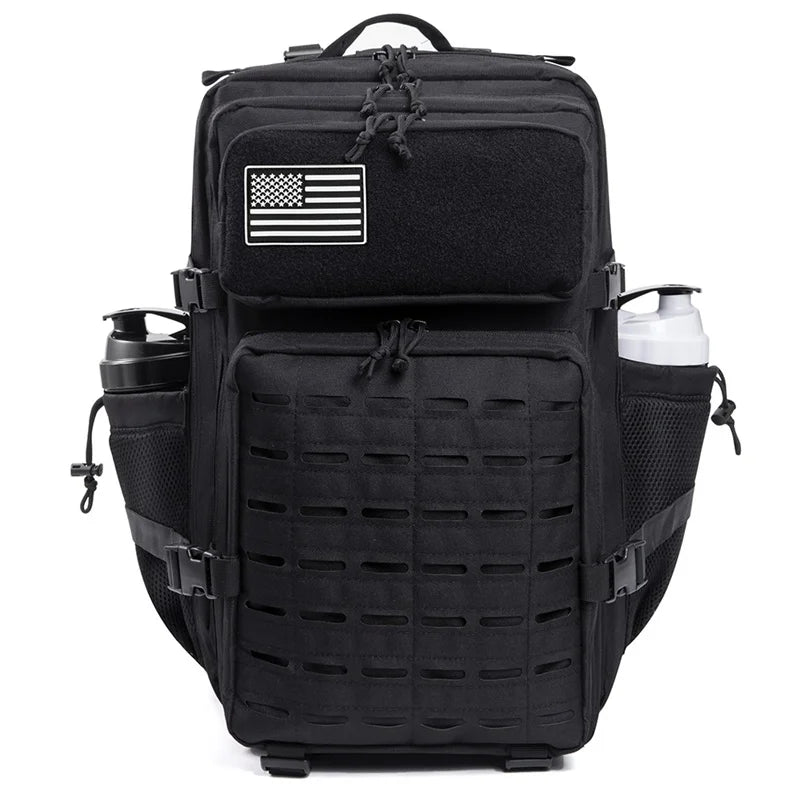 45L Tactical Backpack – Outdoor Backpack with Bottle Holder