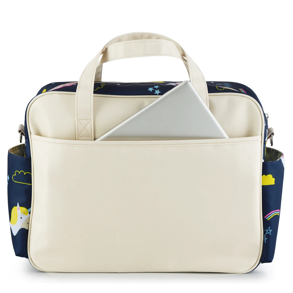 Waterproof Diaper Bag – Large Capacity Multifunctional Maternity Stroller Travel Bag