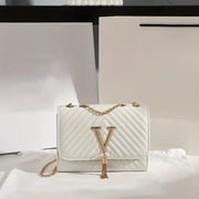 Embroidered Tassel Crossbody Bag