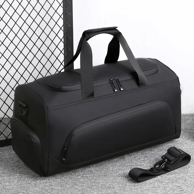 Sports Gym Bag – Large Capacity Travel Duffel Bag with Shoe Compartment