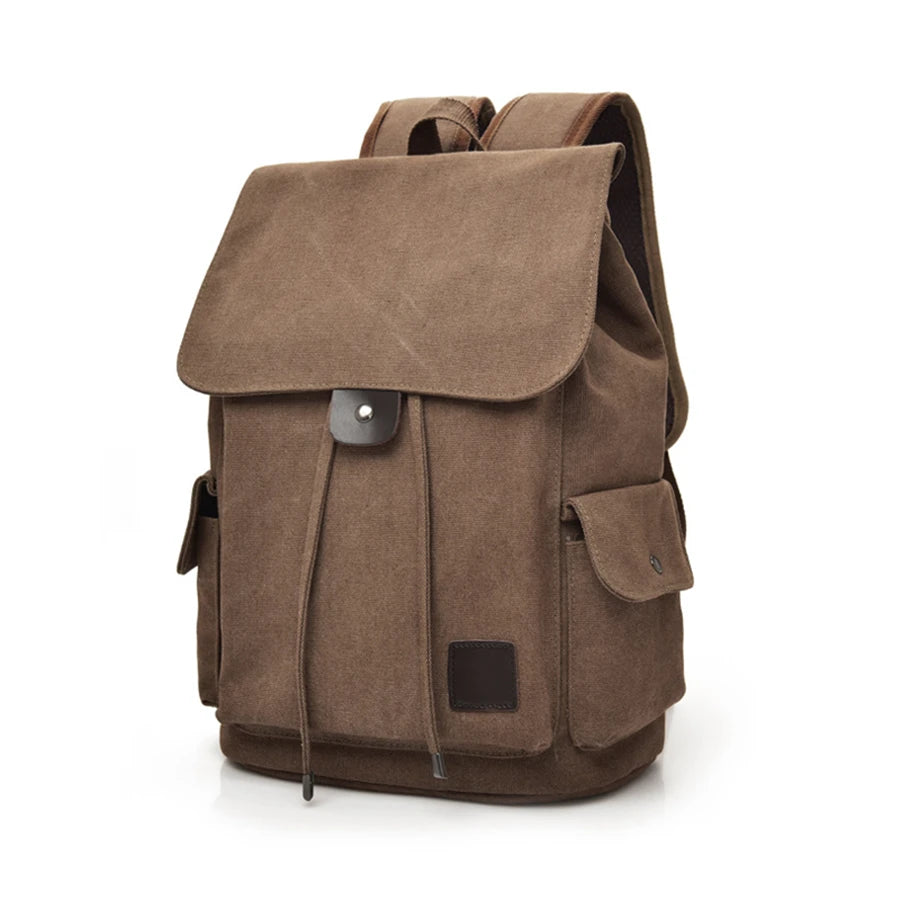 High-Quality Canvas Backpack – Large Travel Shoulder Bag