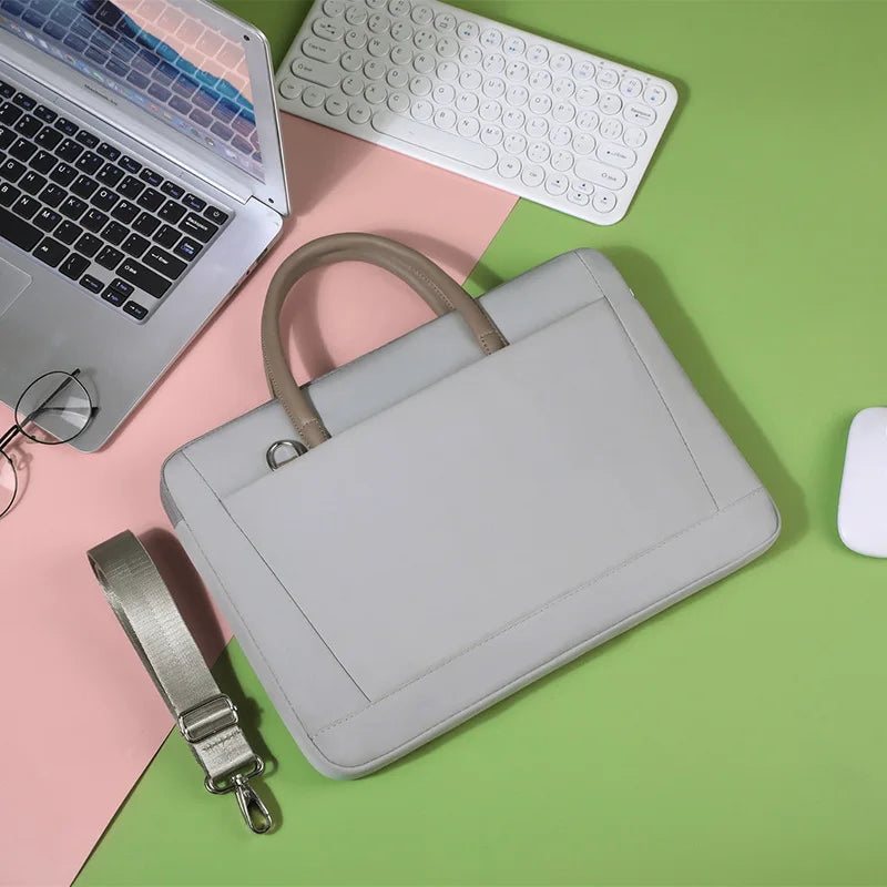 Multi-Functional Laptop Handbag – Shockproof Notebook Sleeve for Daily Use