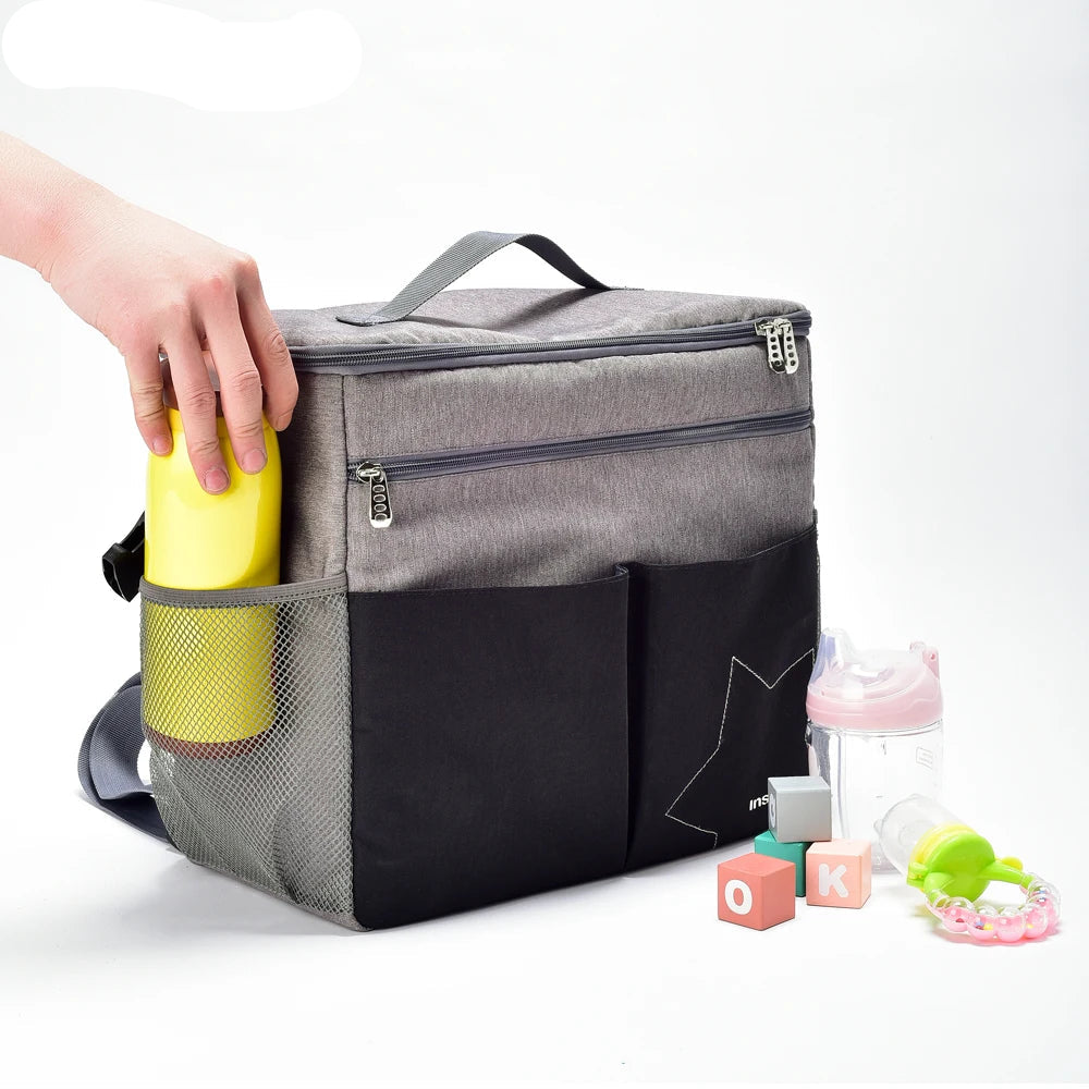 Spacious Mommy Nappy Bag – Insular Maternity Nursing Backpack