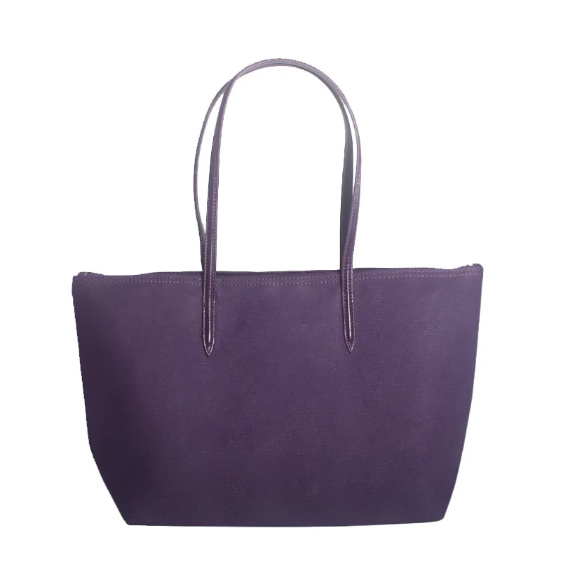 Crocodile Tote Bag with Wallet – Large Shoulder Handbag