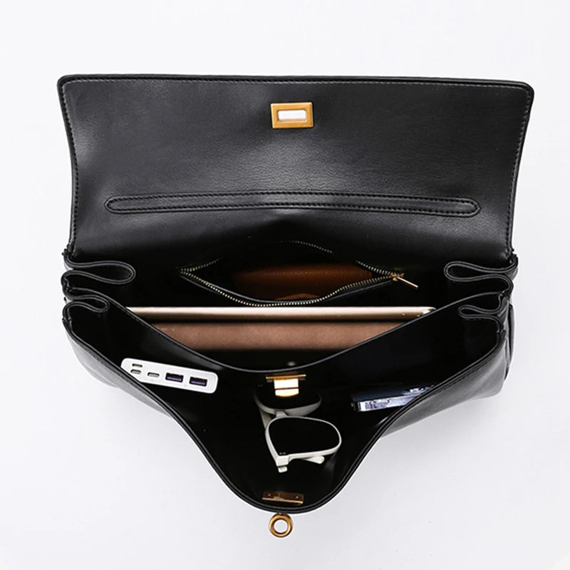 Pattern Large Tote Bag – High-Quality Leather Handbag