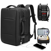 17-Inch Men’s Laptop Backpack – Waterproof, 39L Travel and Outdoor Bag with USB Port