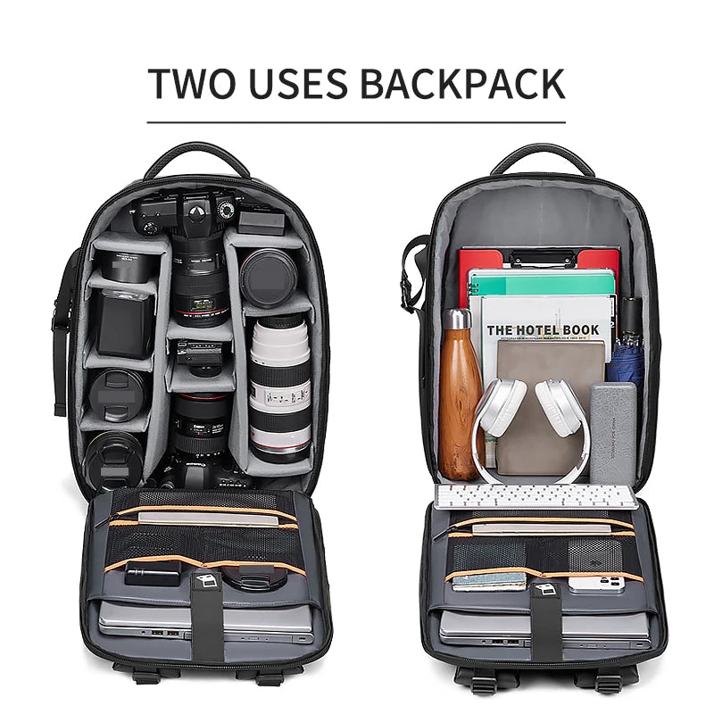 40L Professional SLR Camera Backpack – Waterproof Travel Bag