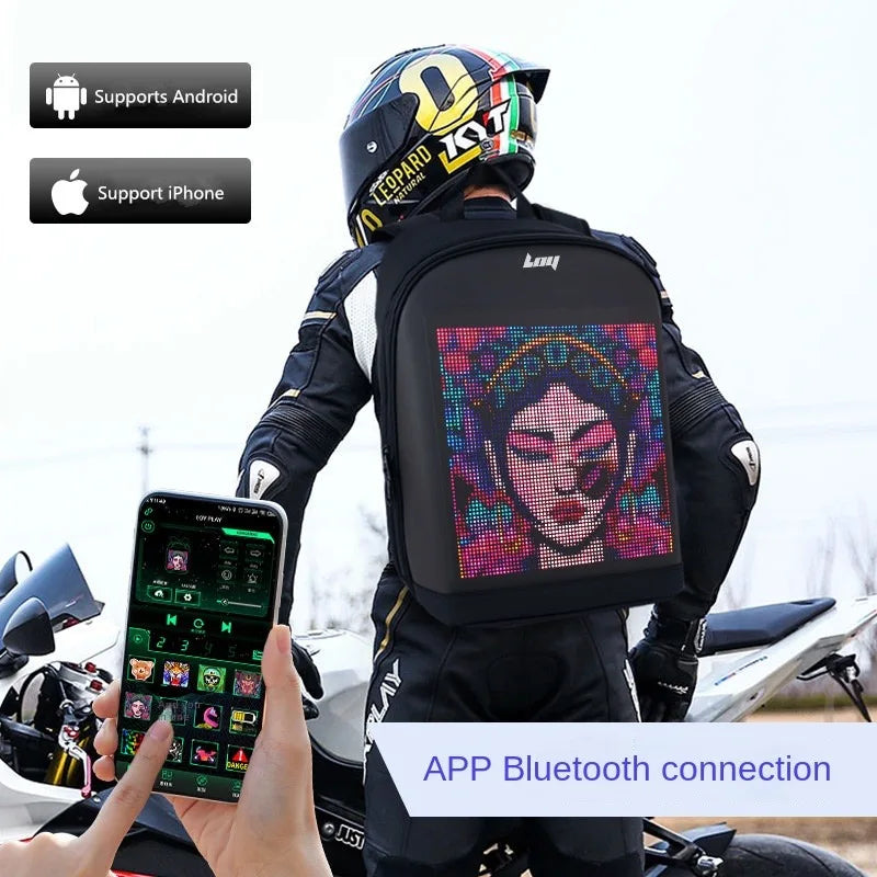 Portable LED Display Backpack – Walking Billboard for Promotions & Events