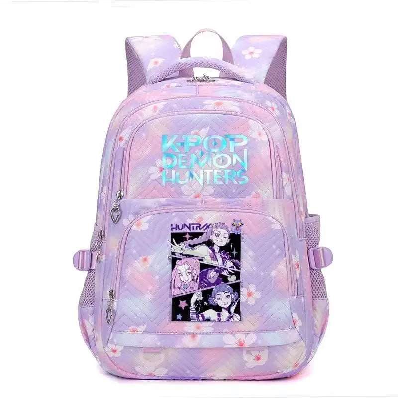 Cartoon Anime Backpack-Stylish Large Capacity Schoolbag