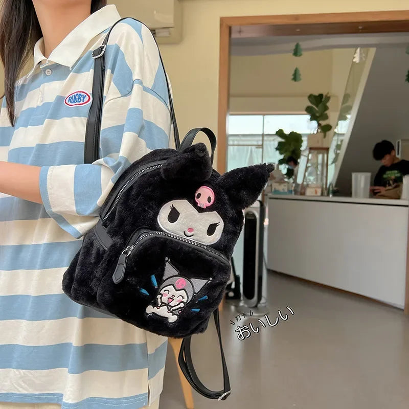 Plush Doll Backpack–Cute Cartoon Sweet Birthday Backpack